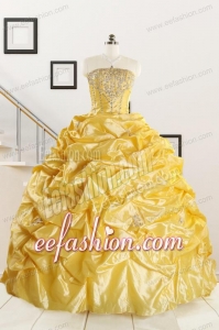 Most Popular Beading Quinceanera Dresses for 2015