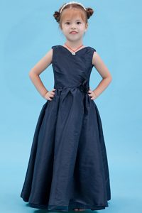 Ready to Wear Navy Blue Cinderella Pageant Dresses on Wholesale Price