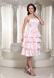 Wholesale Empire Ruffles Layered Tea-length Cocktail Dress in 2014 on Promotion