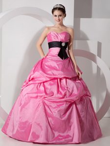 Popular Sweetheart Quinceanea Dress with Sash and Bowknot for Cheap