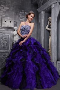 Multi-color Leopard Quinceanera Dress for Sweet 15 with Ruffles Decoration